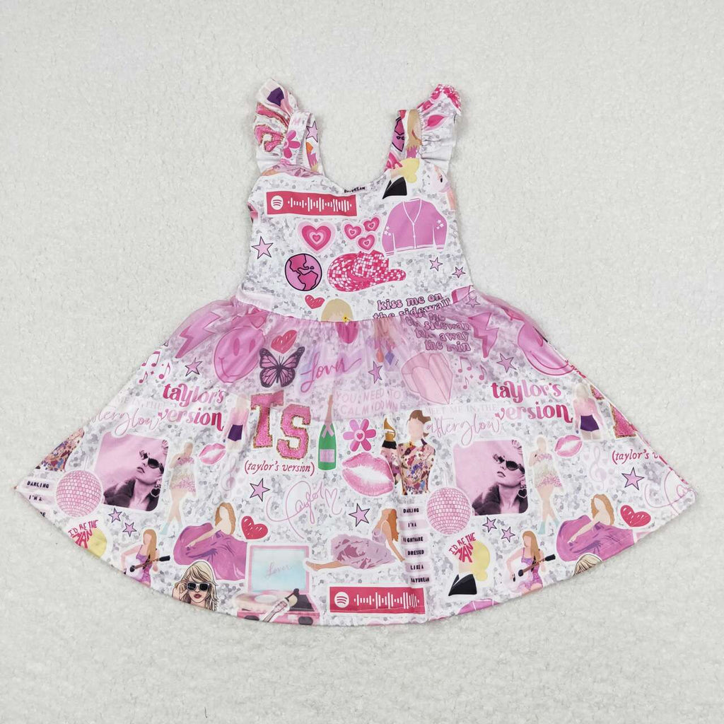 taylor swift twirly dress kids clothing