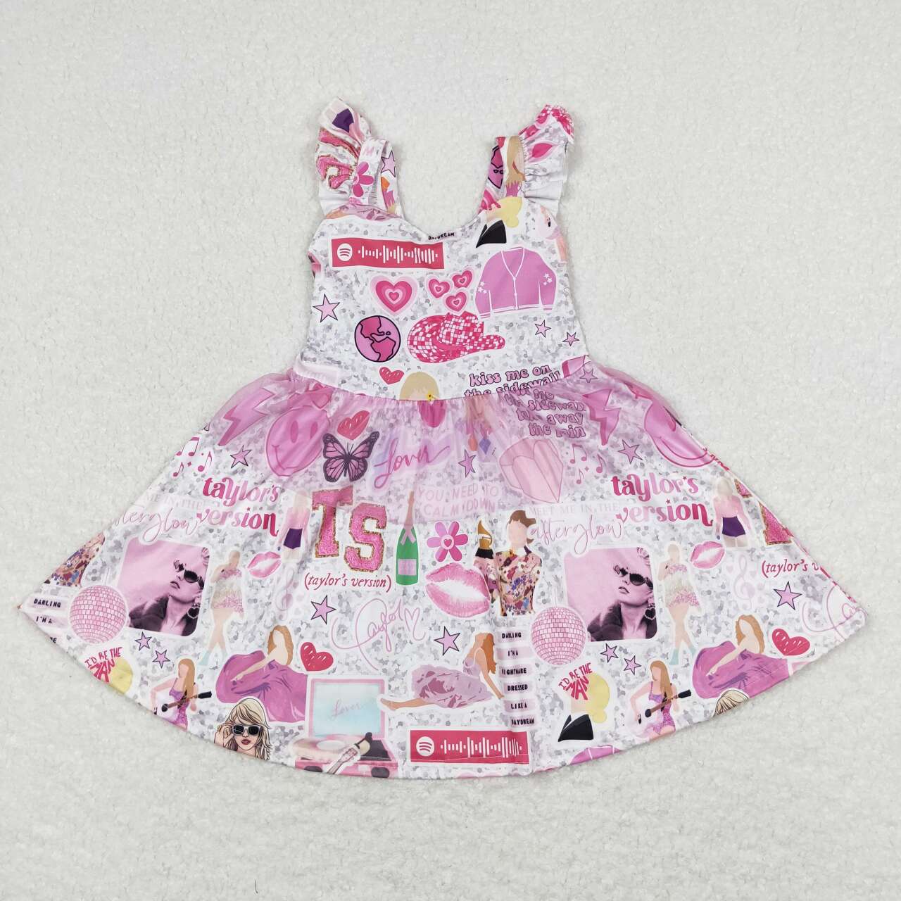 taylor swift twirly dress kids clothing