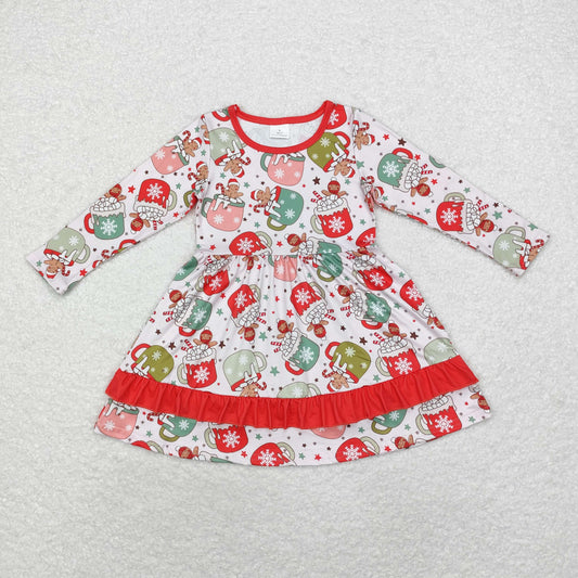 girls Christmas cocoa dress