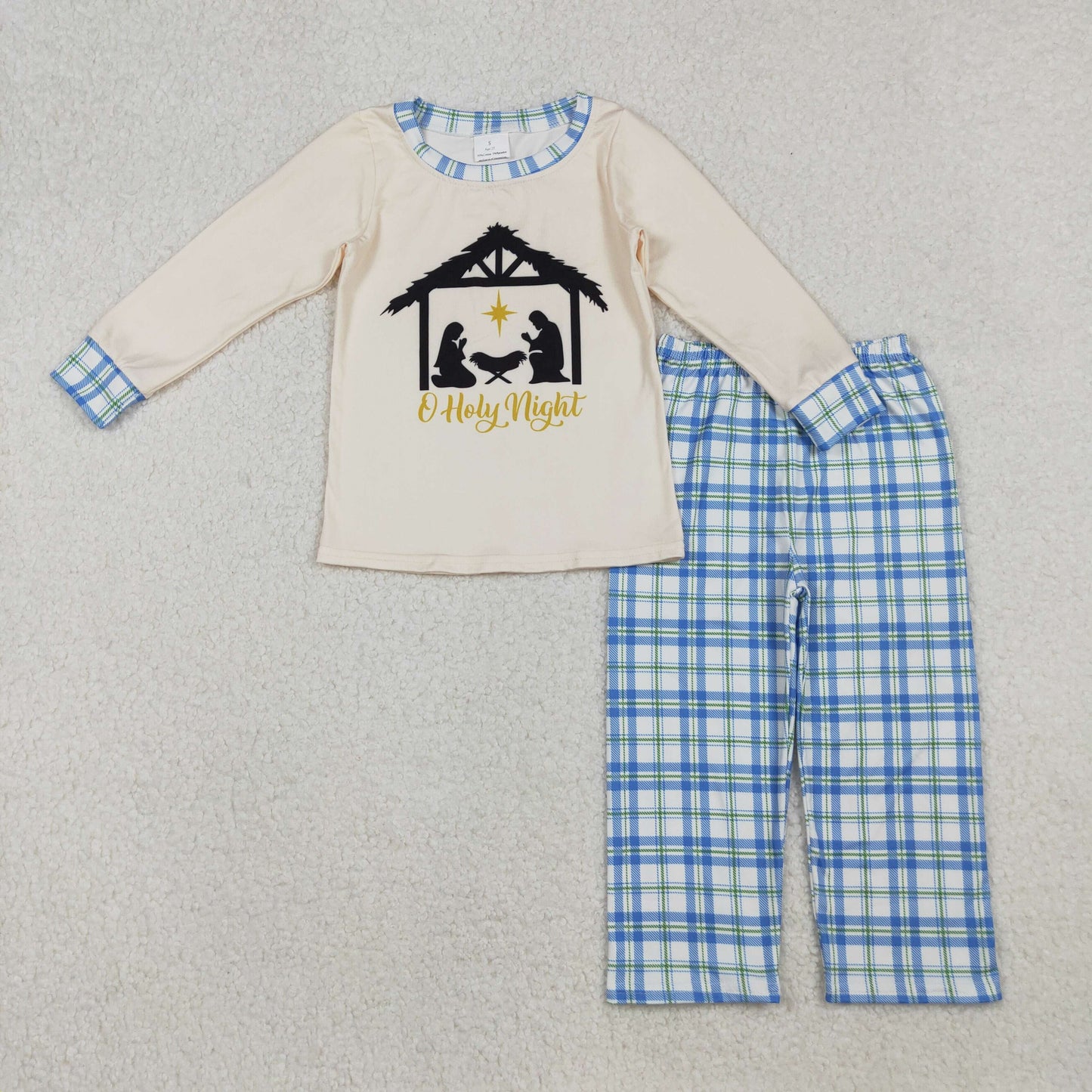 holly night nativity pants set baby boys clothes