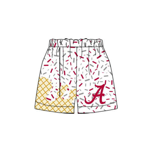 NO MOQ CLOSE 2025 2nd Sept  team ice-cream shorts
