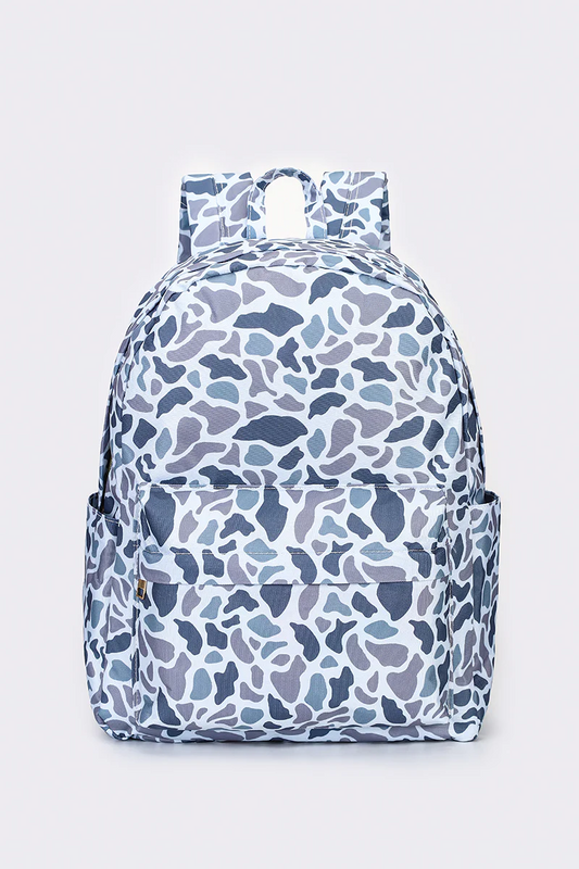 gray camo backpack children bags