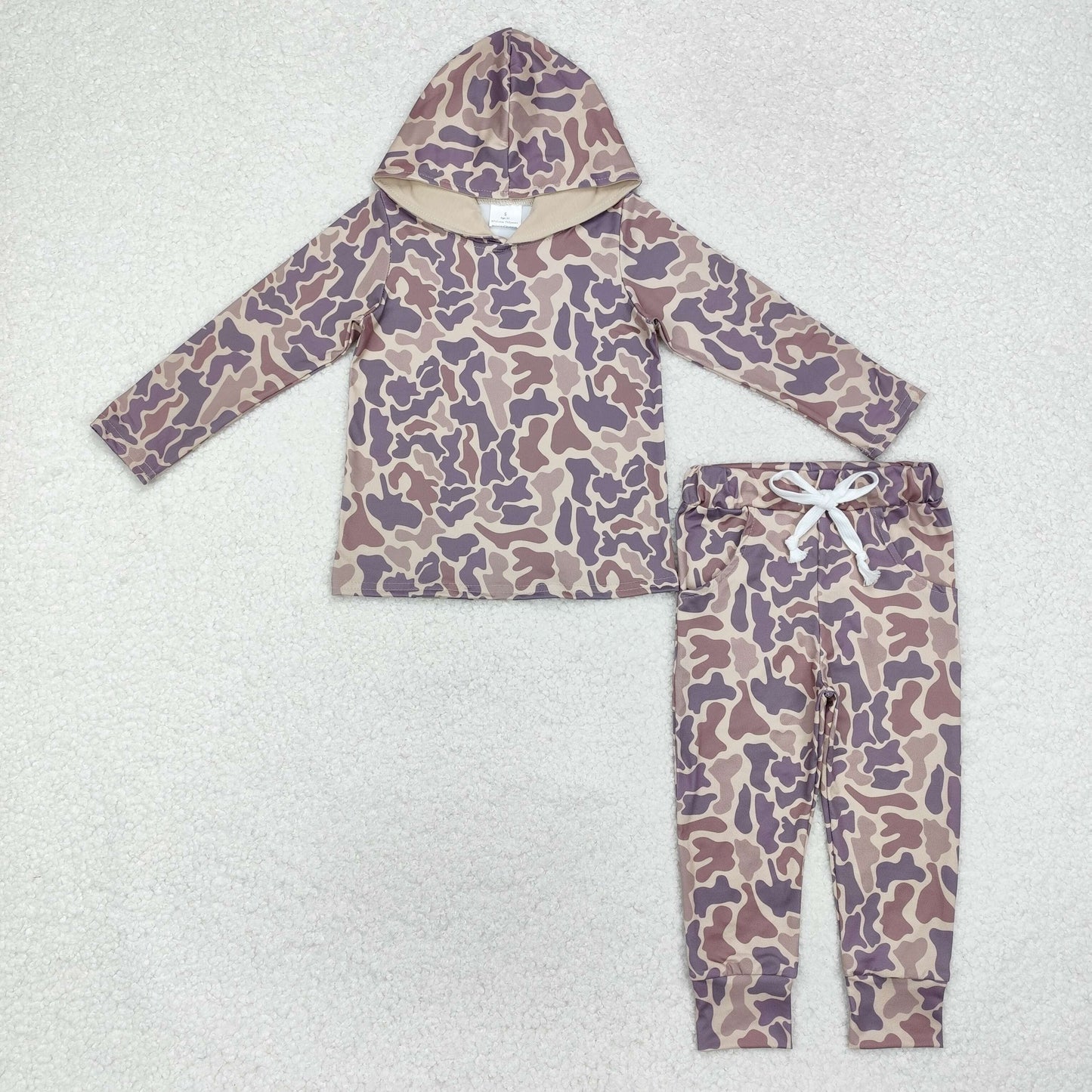 camo hoodie outfit kids clothing