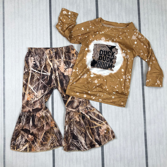 brown duck boom hunting girls clothing