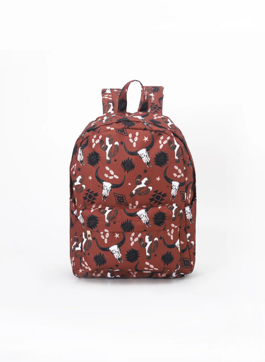 skull cow bag backpack