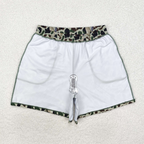 S0468 USA Warehouse Man Camo Trunk Adult Swim Shorts
