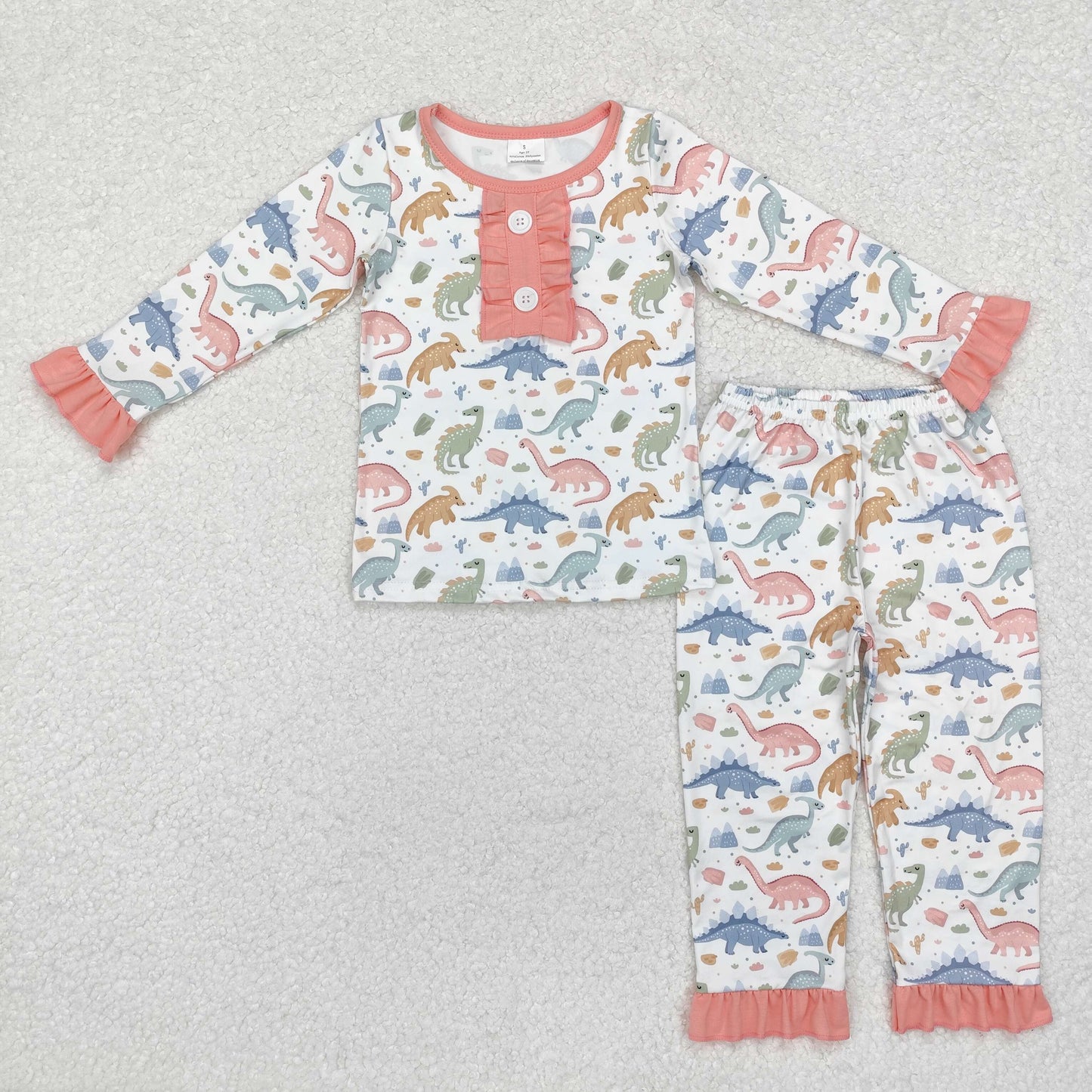 girl dinosaur lounge set