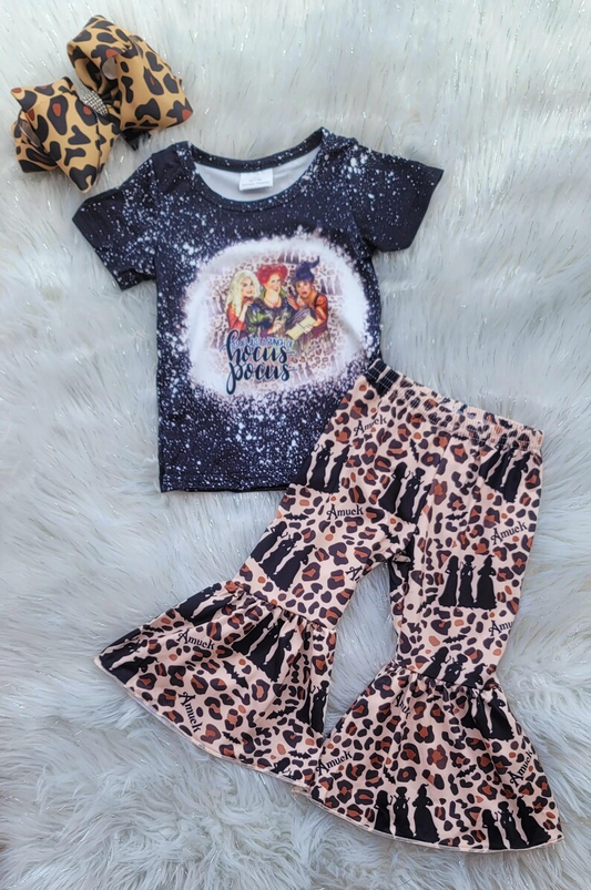 halloween black amuck belle set outfit girl