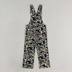 P0535 USA Warehouse Camo Denim Jumpsuit