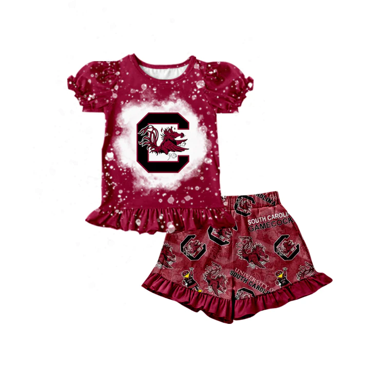 Custom order sports team girl shorts set