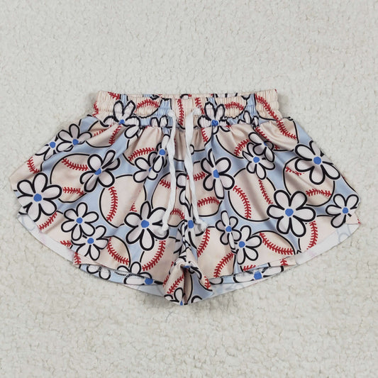 baseball shorts butterfly shorts
