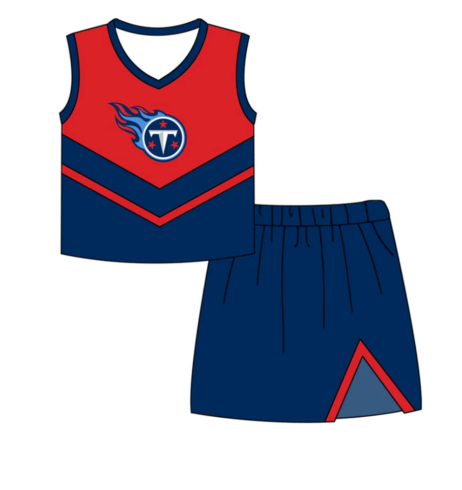 Split-CLOSE 20th Aug team skirt outfit red blue