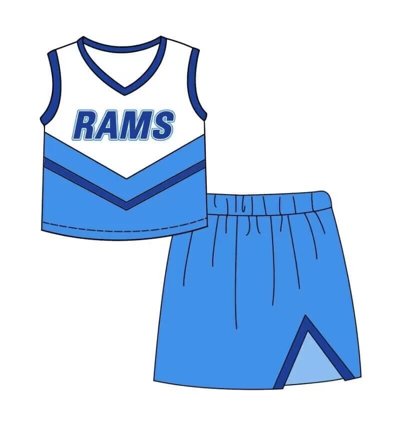 Split-CLOSE 6th Aug  girls cheer uniform blue