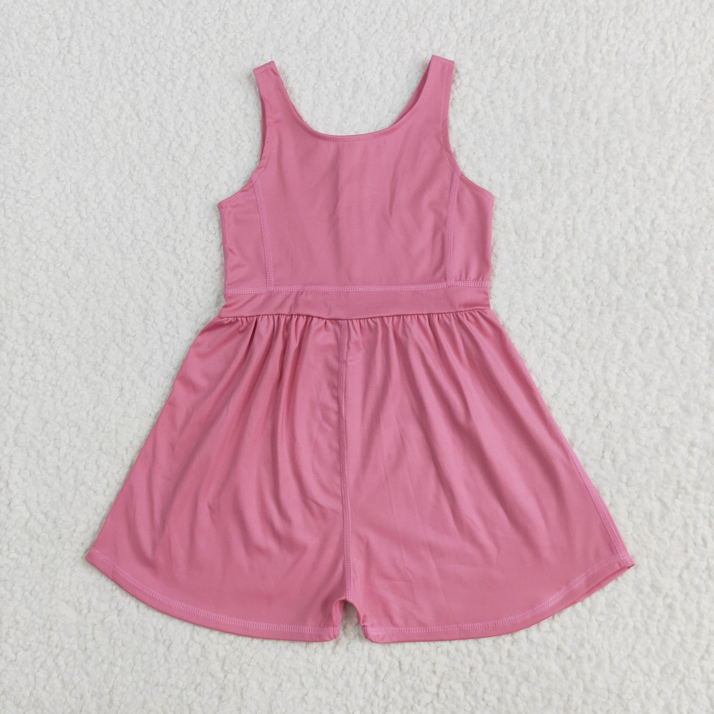 pink active wear athletic jumpsuit