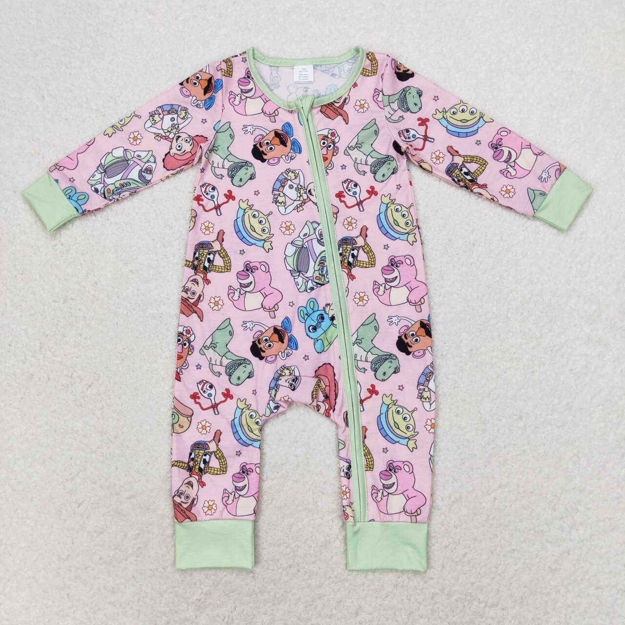 cute cartoon print baby sleeper