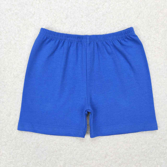 cotton royal blue boy summer shorts