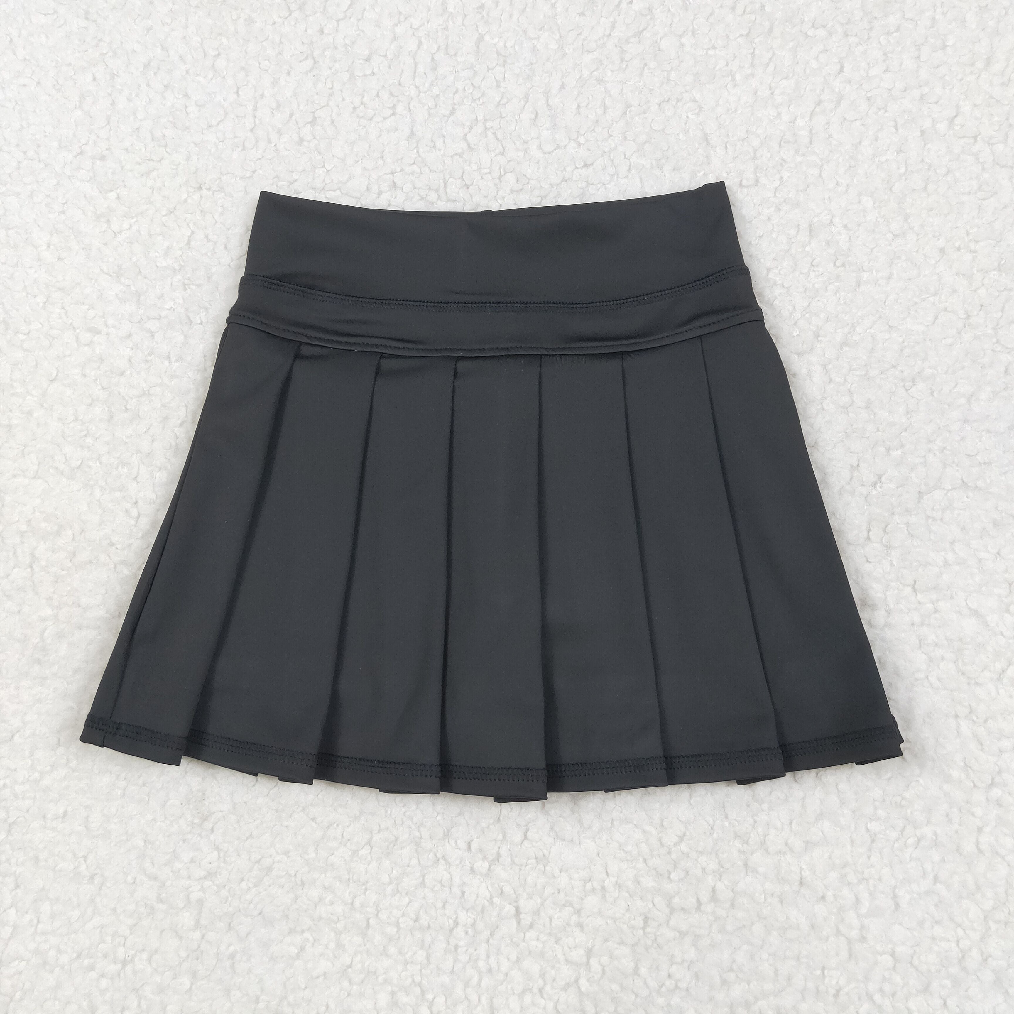 girls tennis skirt black