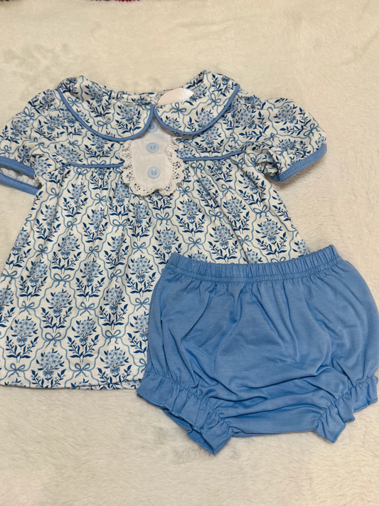 TAT 6-7 weeks MOQ 5 Bow Bloomer Set