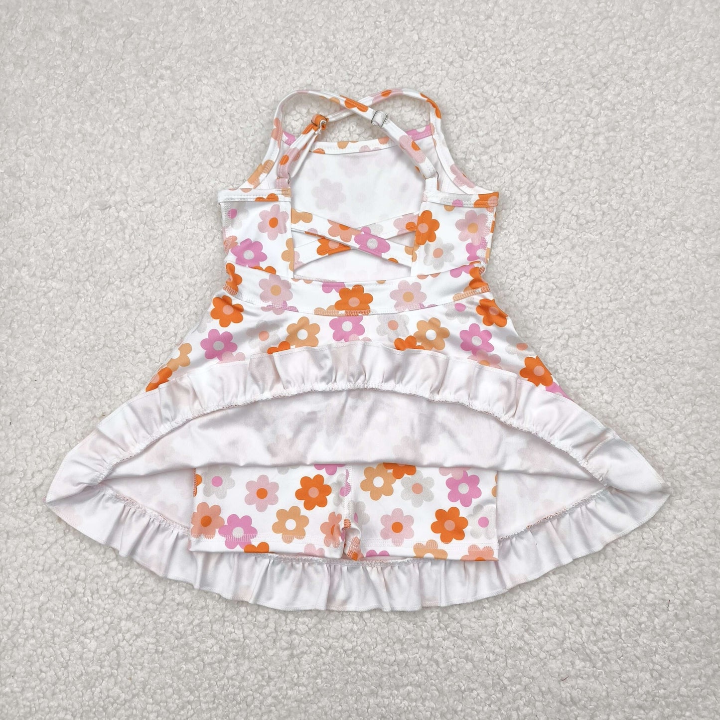 boho flower athletic dress