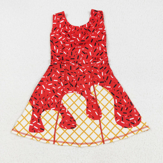 ice cream sprinkle athletic dress