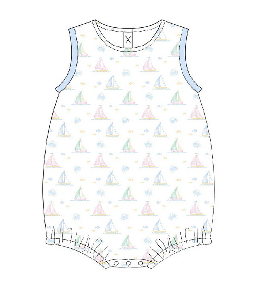 TAT 5-6weeks MOQ 3 sailboat print tank bubble