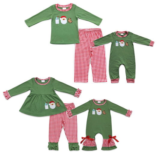 Christmas Cookies Embroidery Sibling Clothing