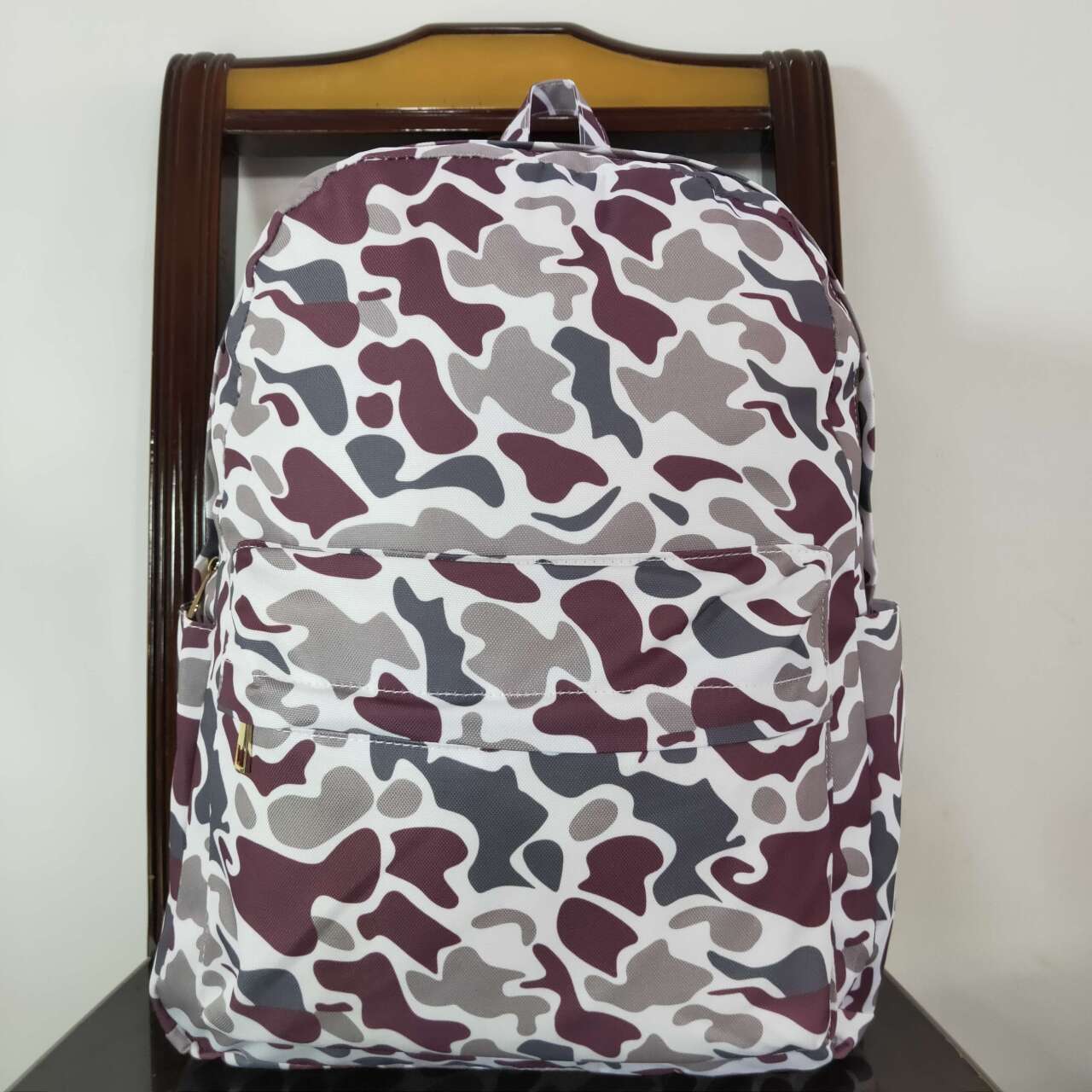 camo bag children backpack