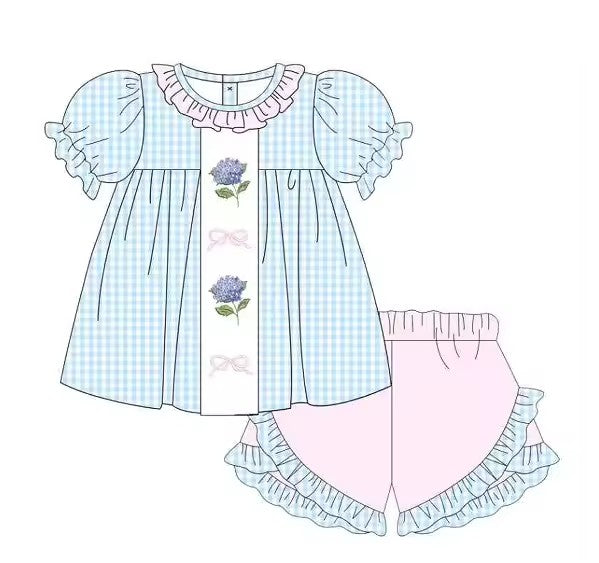 TAT 6-7 weeks MOQ 5 Girl Short Set
