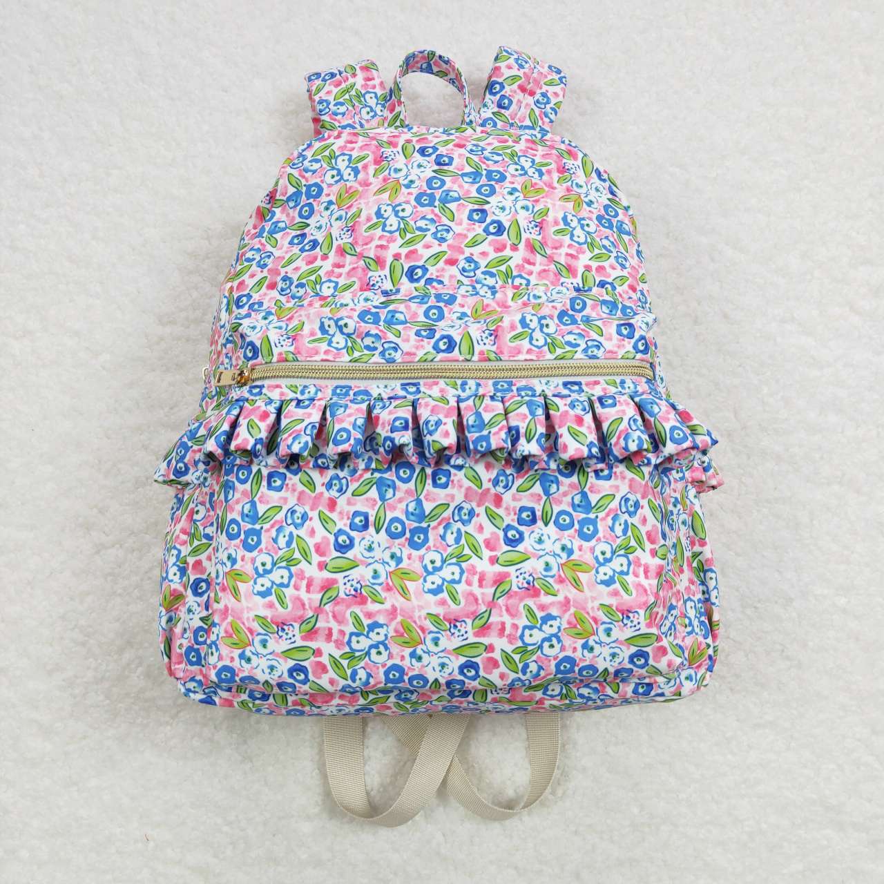 floral kids backpack school bag