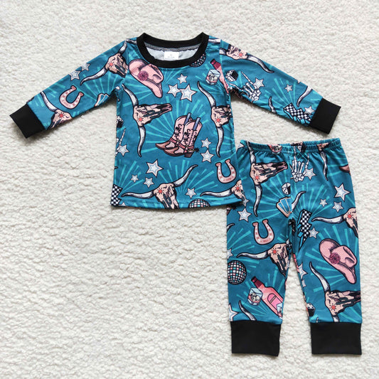 boots cow -2pieces pajama