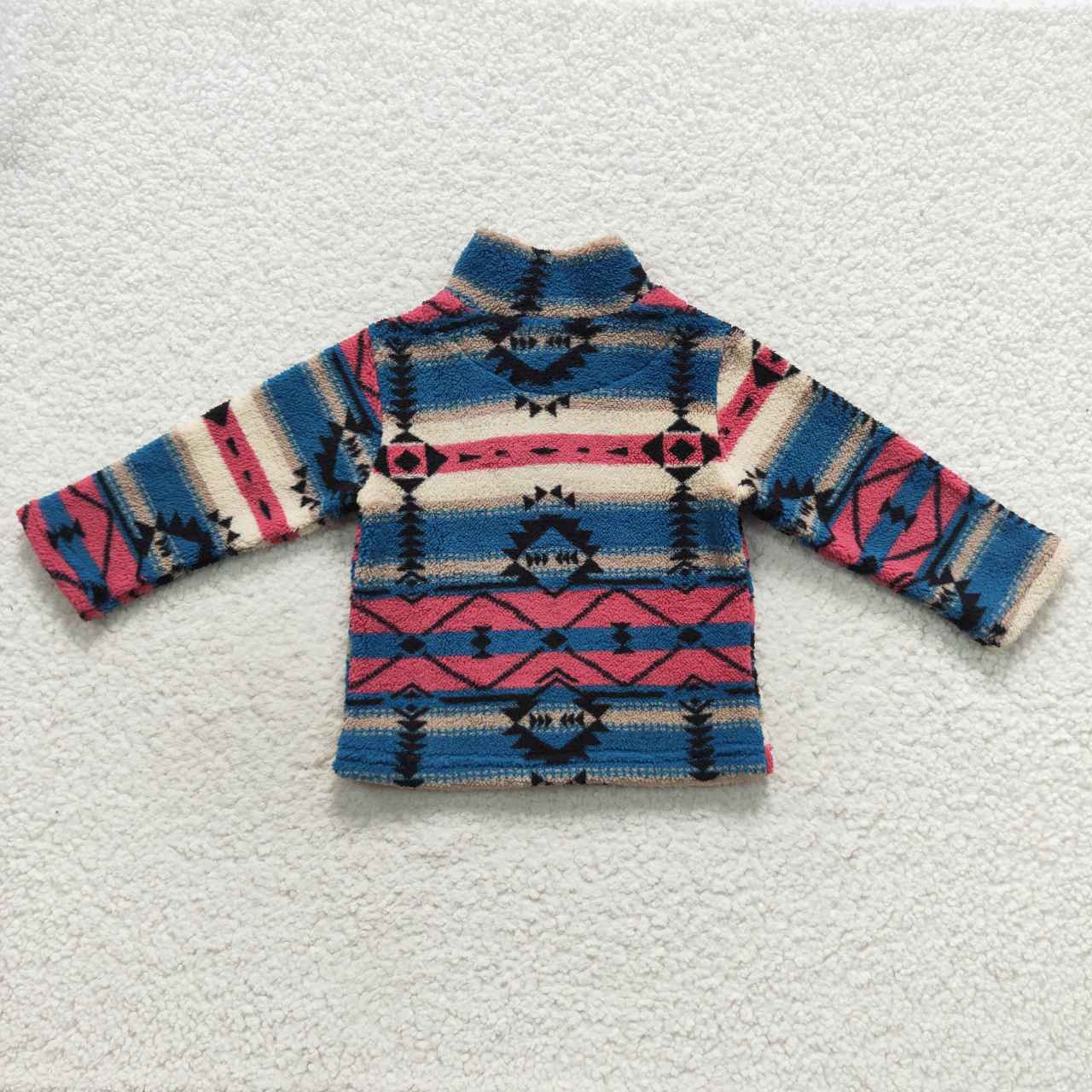 aztec sherap zip coat kids winter top clothing