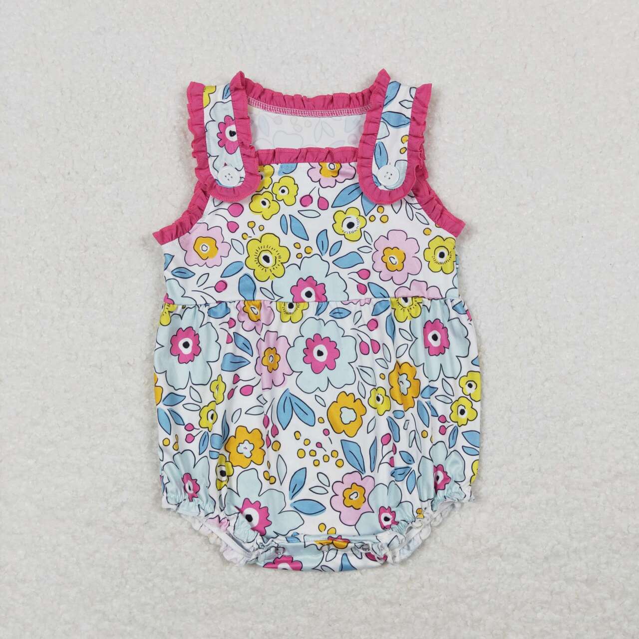 sunny spring liberty floral sunsuit