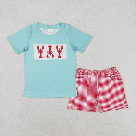 crawfish boys shorts set