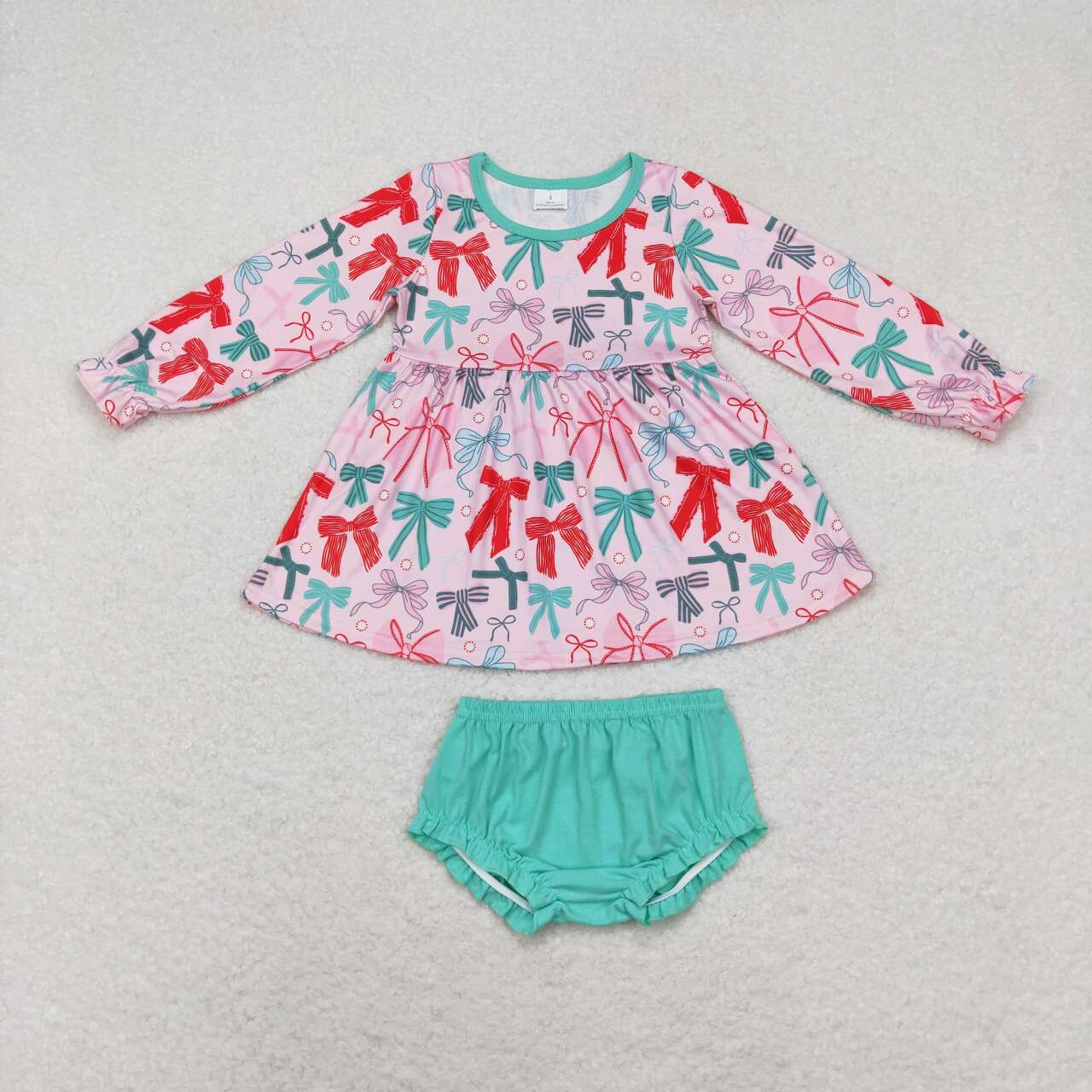 Christmas coquette bummie set
