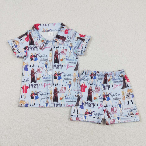 swiftie shorts pajama outfit girl clothes