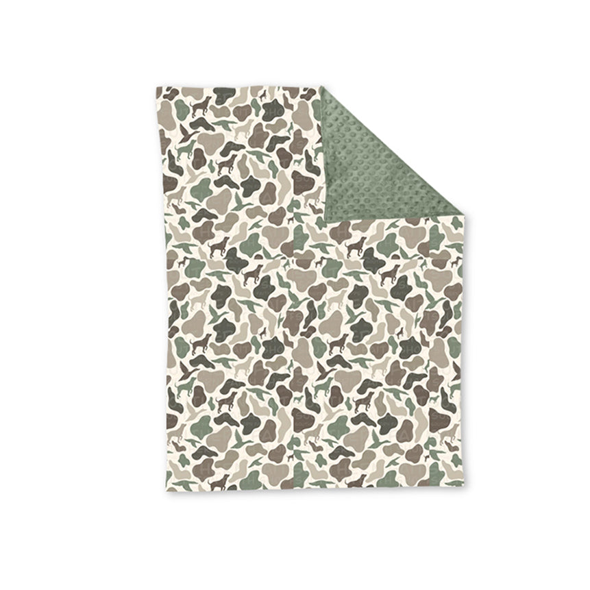 pre order camo hunting print blanket