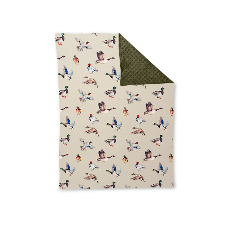 pre order duck hunting print blanket