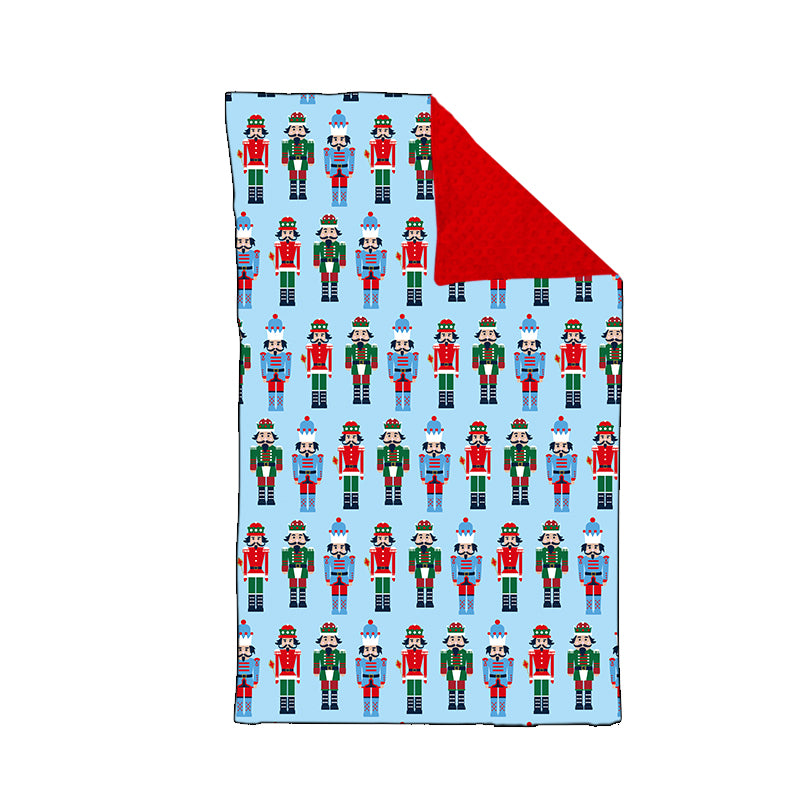 pre order nutcracker baby blanket