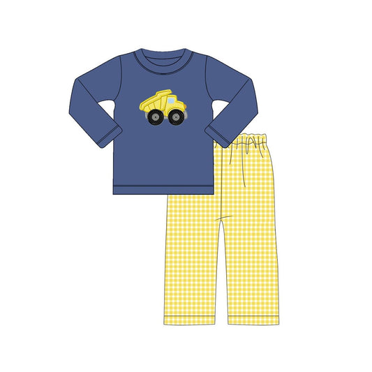 pre order dump truck pants outfit baby boy clothes