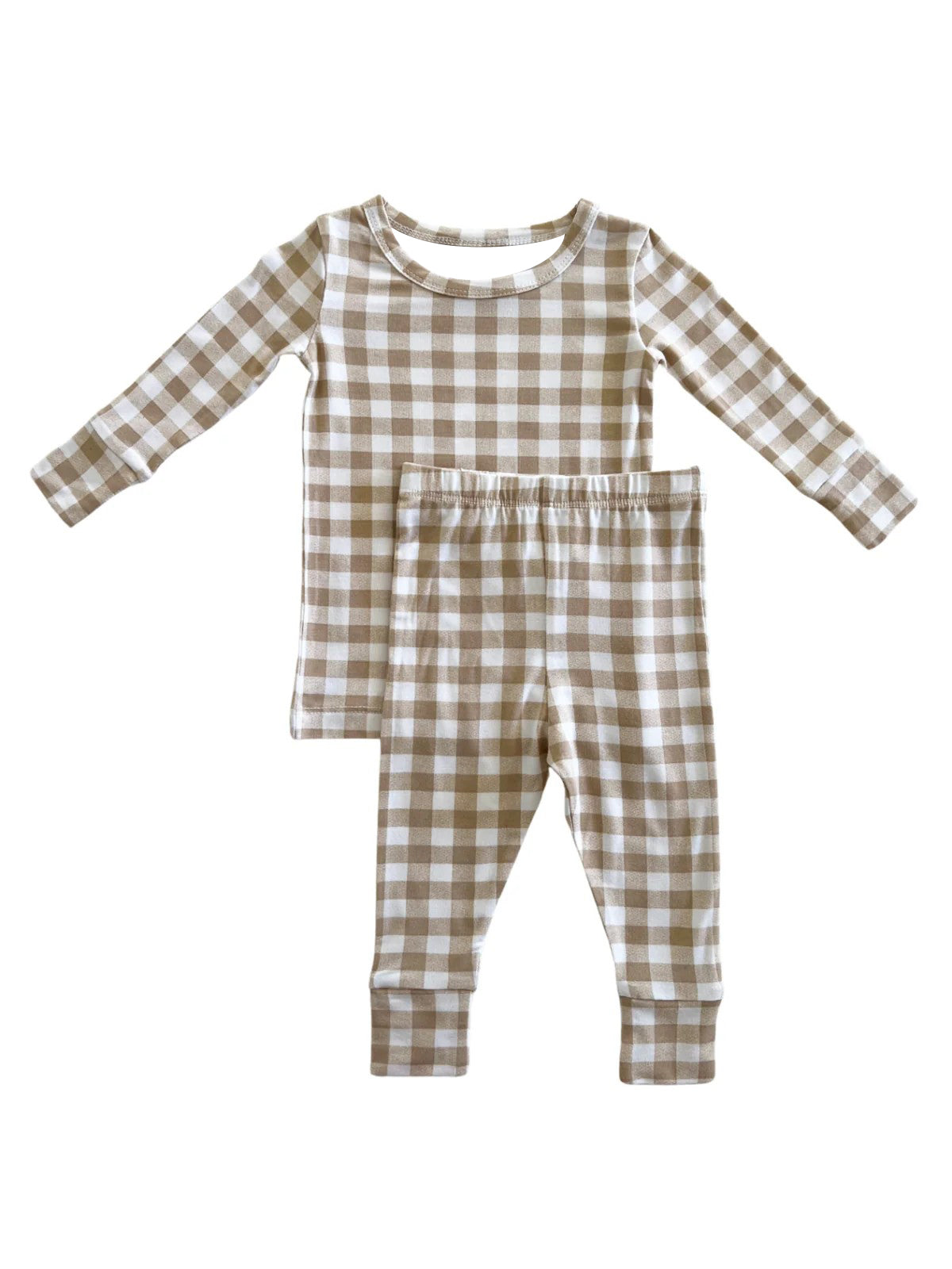 pre order baby boy plaid bamboo pajama