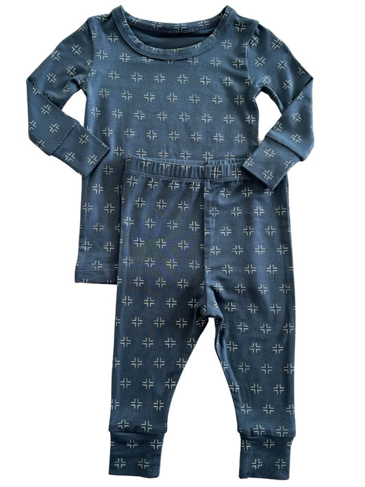 pre order baby boy plaid bamboo pajama