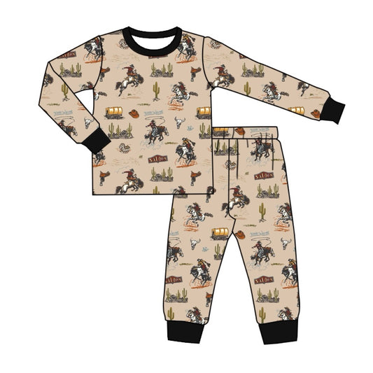 pre order  western boy rodeo pajama set