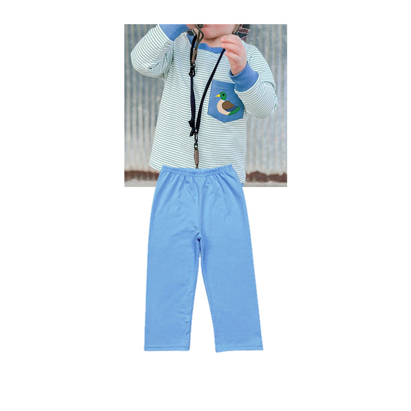 pre order boy blue pants outfit