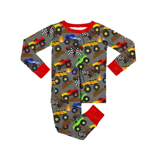 pre order  race truck boy pajama set