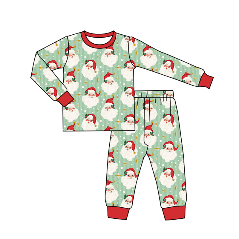 pre order santa pajama set