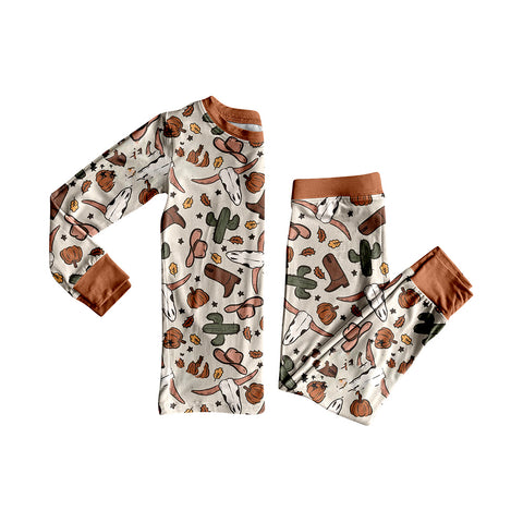 pre order wild west boy long sleeve pajama