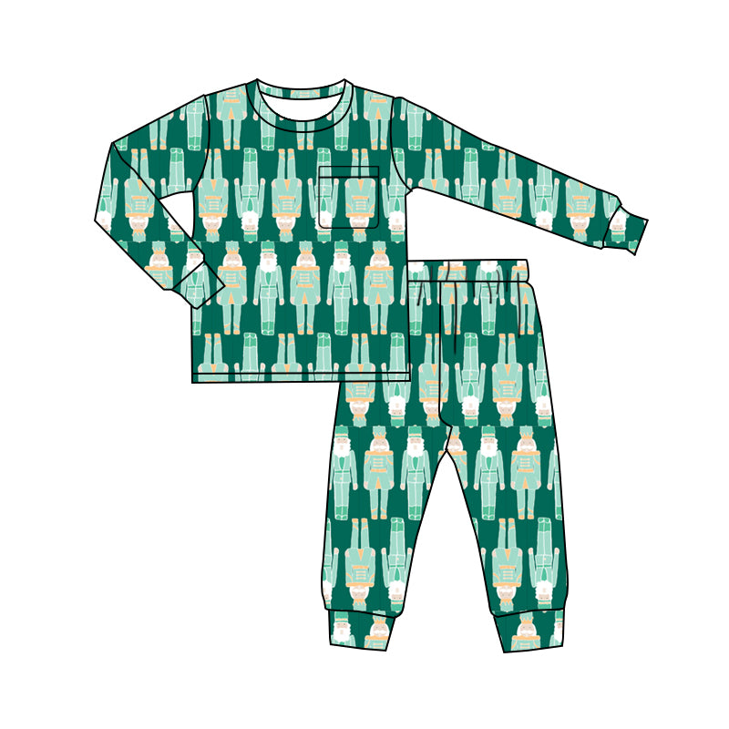 pre order Green Nutcrackers Two Piece Set