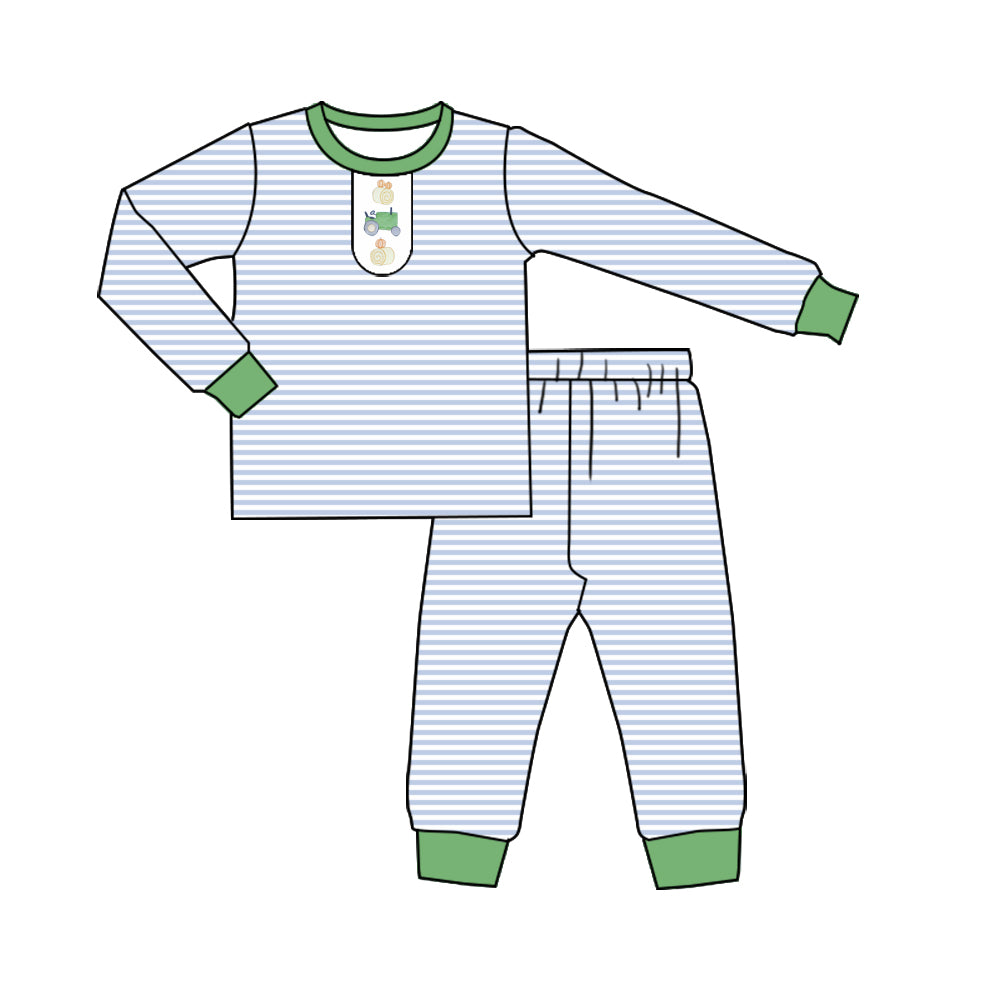 pre order stripes kids two pieces pajama