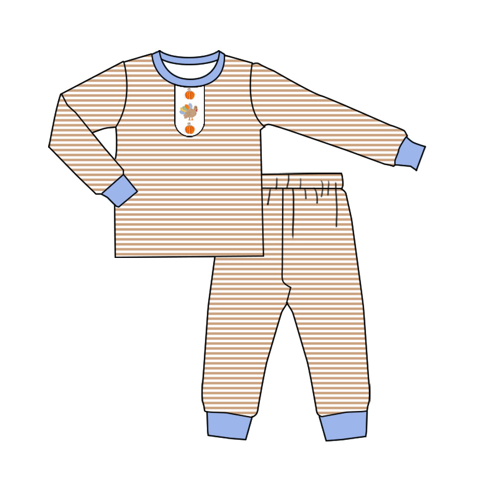 pre order stripes kids two pieces pajama