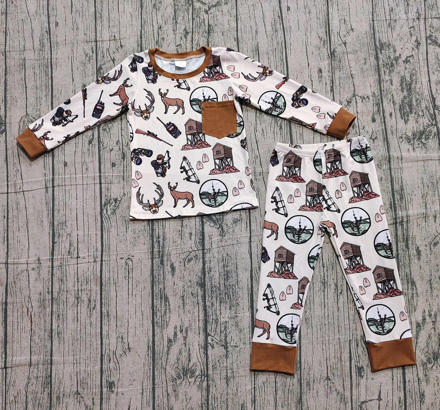pre order gone hunting pajama for boy